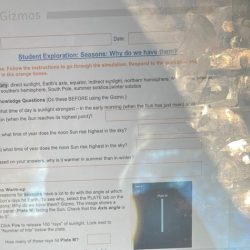 Seasons in 3d gizmo answers