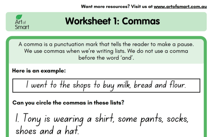 Unit 12 punctuation abbreviations and numbers answer key